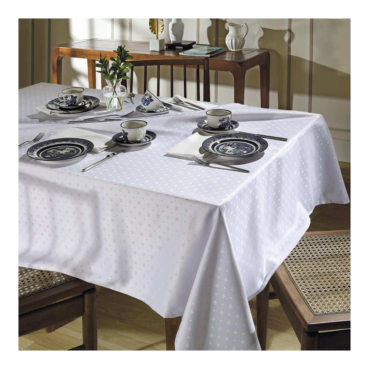 Toalha de mesa para 6 lugares